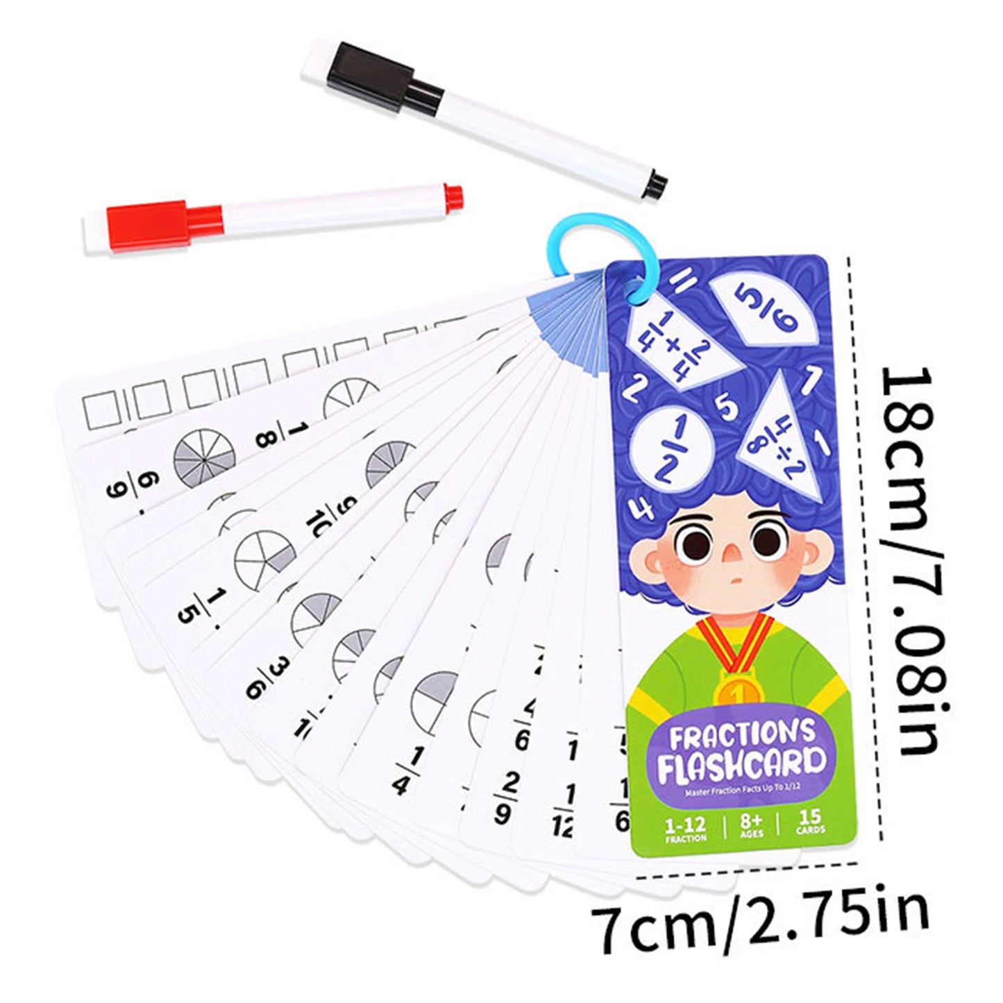 Math Flash Cards for Kids – All 4 Operations, Tables 1–12