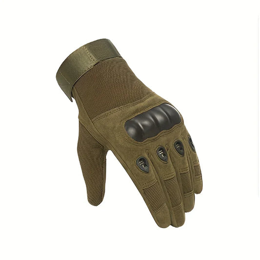 Men's Tactical Full Finger Gloves – Military Combat & Cycling Tactical Gloves Peaceful Pleasures Health and Wellness