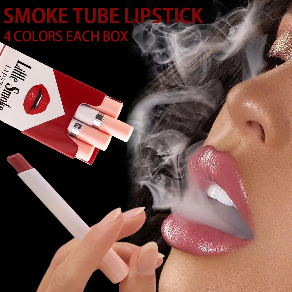 Matte Velvet Lipstick Set 4 Pcs – Long-Lasting Lip Color