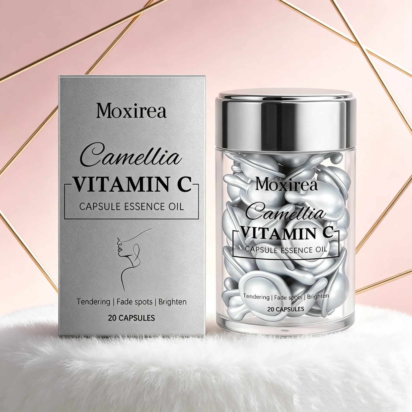 Hyaluronic Acid Face Essence Capsules – 20pc Night Serum