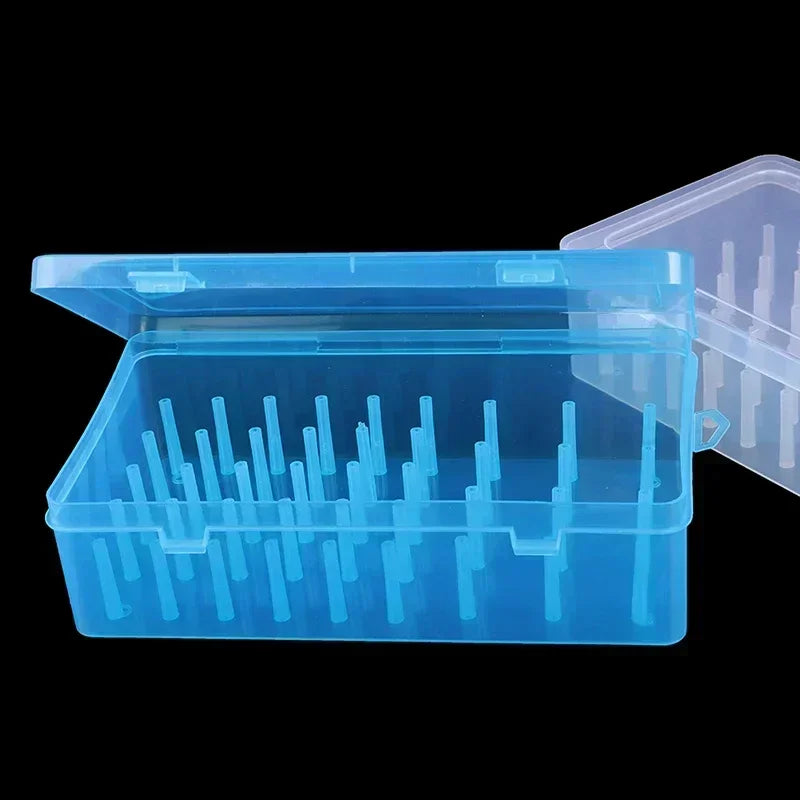 New Sewing Thread Box 42 Pieces Spools Bobbin Carrying Case Container Holder Craft Spool Organizing Case Sewing 24 Spools Peaceful Pleasures Health and Wellness