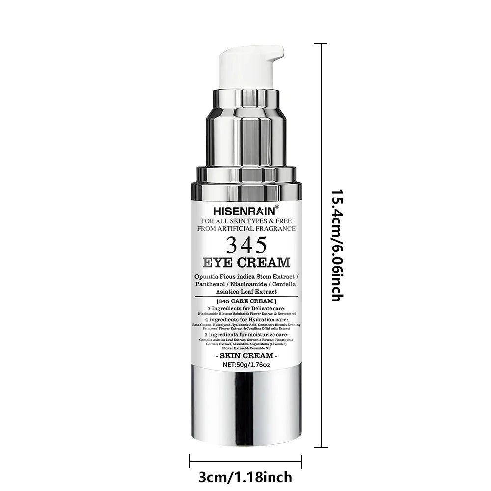 HISENRAIN 345 Eye Cream – Anti-Aging, Hydrating | All Skin Types