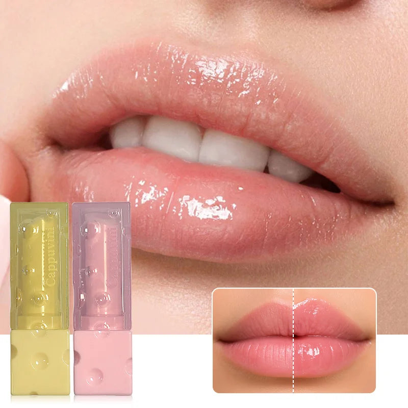 Cappuvini Cheese Lip Balm – Hydrating Lip Mask & Lipstick Base