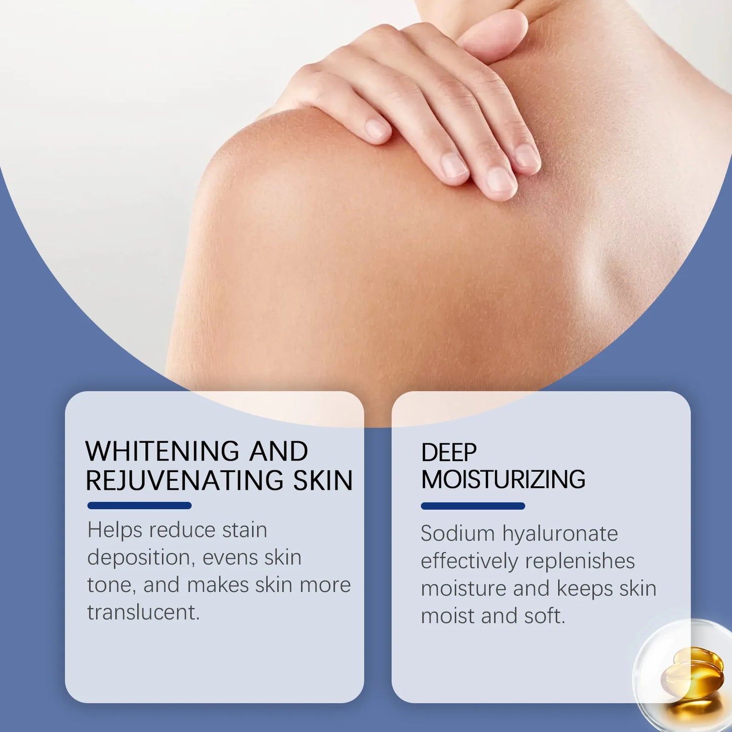 OceAura Niacinamide Brightening Body Lotion & Underarm Cream