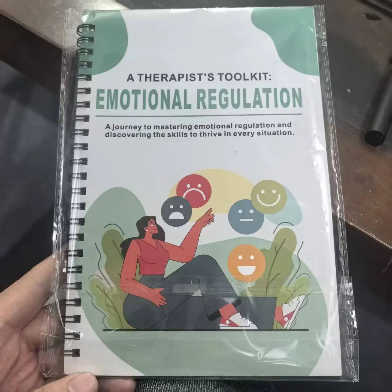 Emotional Regulation Workbook Adults Teens Therapist Guided Mental