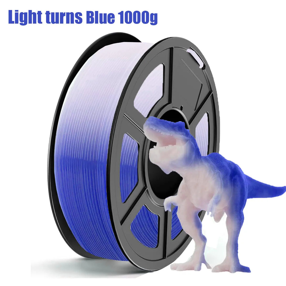 UV & Temp Color-Changing PLA Filament ±0.02mm | FDM 3D Printer