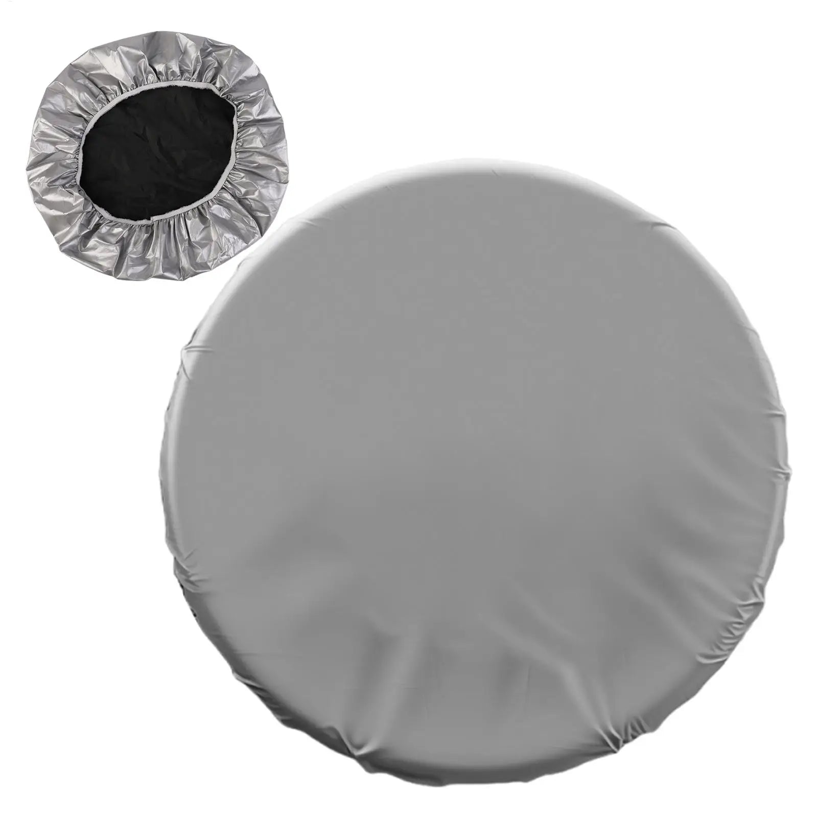 16.53 Inch Silver Coated Car Steering Wheel Sun Shade Cover Universal UV Protection Shield Cooling for Sedan SUV RV Truck Peaceful Pleasures Health and Wellness