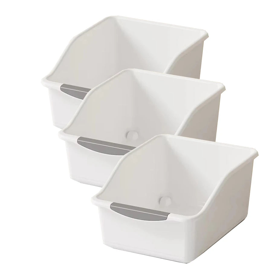 Under Sink Organizer with Wheels – Set of 2/3 Pull-Out Storage Baskets