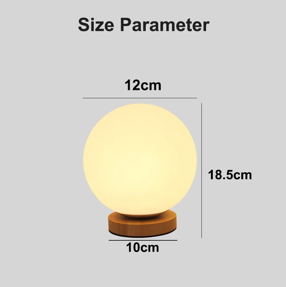 RGB Color Changing LED Night Light USB Rechargeable LED Table Lamp Bedside Lamp for Home Office Bedroom Living Room Light Peaceful Pleasures Health and Wellness