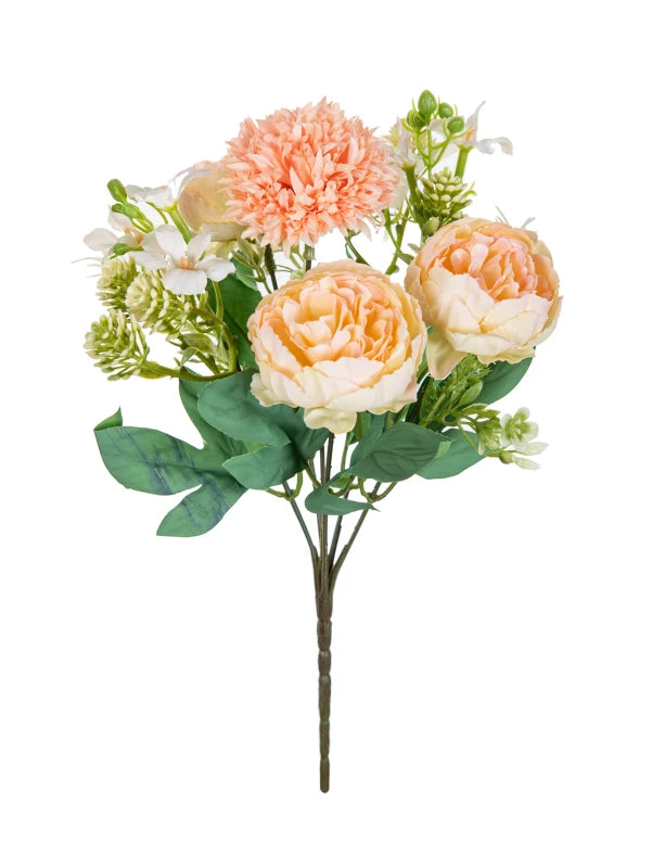 Artificial Silk Peony Bouquet | Wedding & Home Decor Flowers