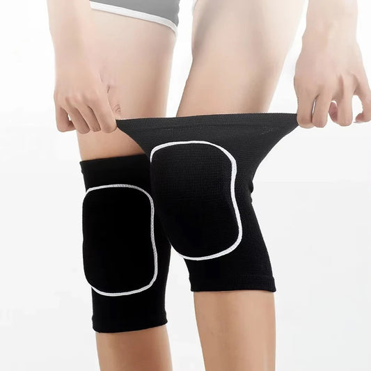 1Pair Volleyball Knee Pads, Knee Pads Volleyball Girls,Knee Pads for Women Youth Kids, Soft Black Kneepads for Sports Peaceful Pleasures Health and Wellness