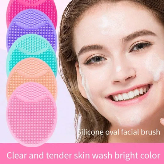 Silicone Face Wash Brush & Baby Shampoo Brush – Gentle Cleanse Facial Cleansing Brush Oasis Select