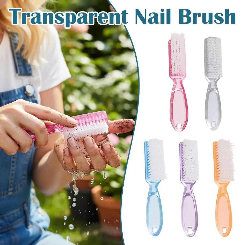 Deep Cleaning Nail Scrubber Brush – Fingernail & Toenail Cleaner with Ergonomic Handle (1/2pcs) Peaceful Pleasures Health and Wellness