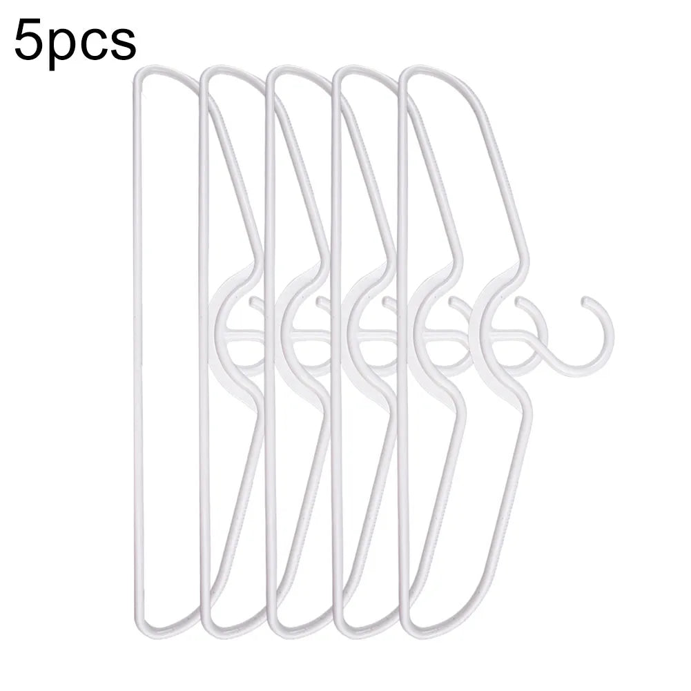 Anti-Slip Short Neck Clothes Hangers | Space-Saving 5/10/20 Pack