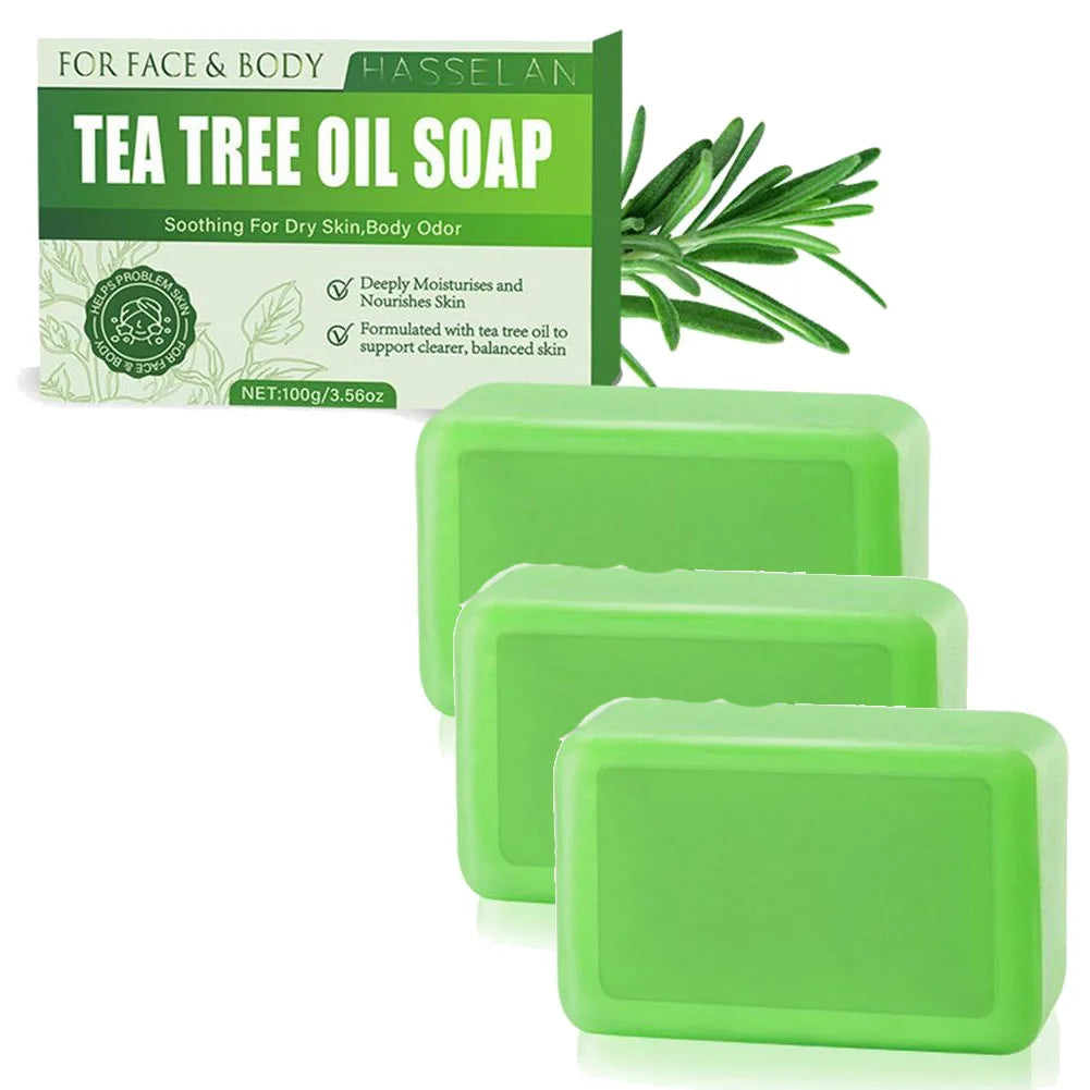 Gentle For Sensitive Skin Plant-Based Care Moisturizing for Body Skin Cleaning,Gentle Exfoliating Bar Soap 1/3/5PCS Peaceful Pleasures Health and Wellness 3PCS