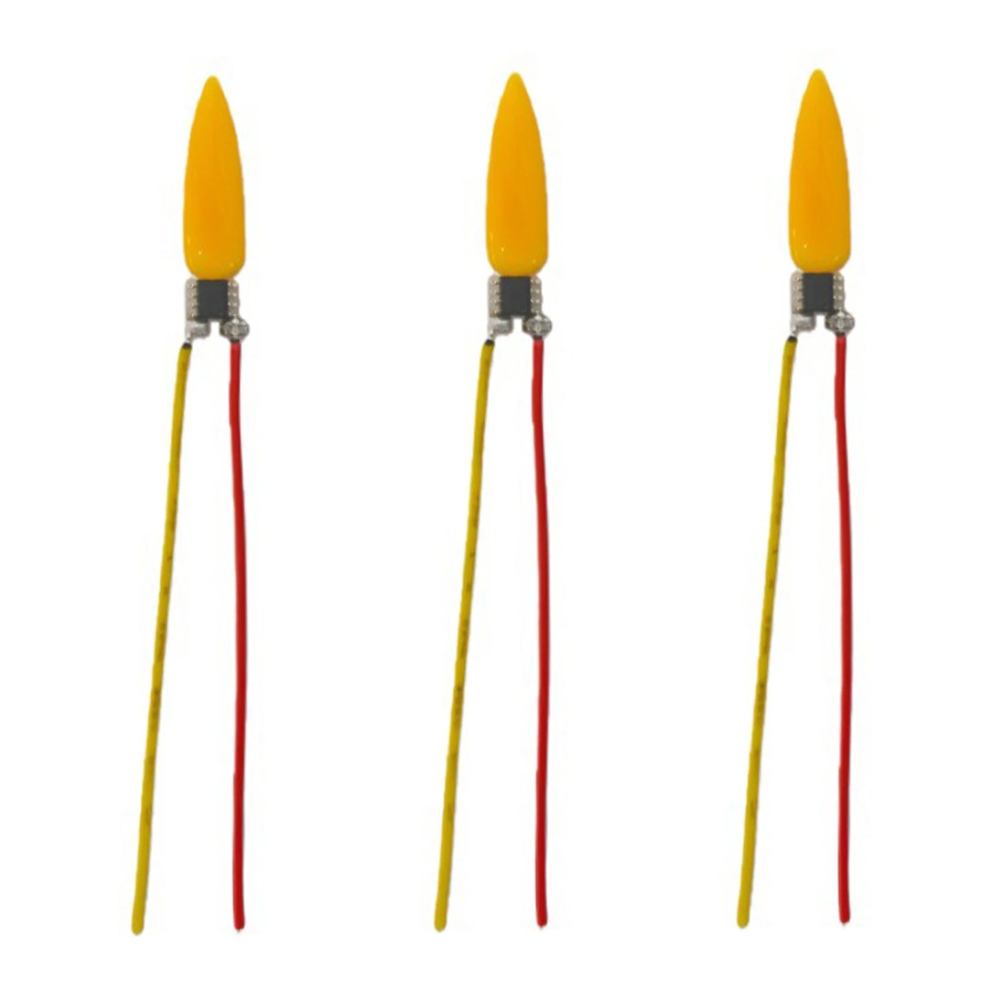 3/5/10PCS Flame Light Bulbs 2200K Diode Flame LED Filament 3V LED Flame Effect Light Bulb for Christmas Party Decorations Peaceful Pleasures Health and Wellness 3Pcs