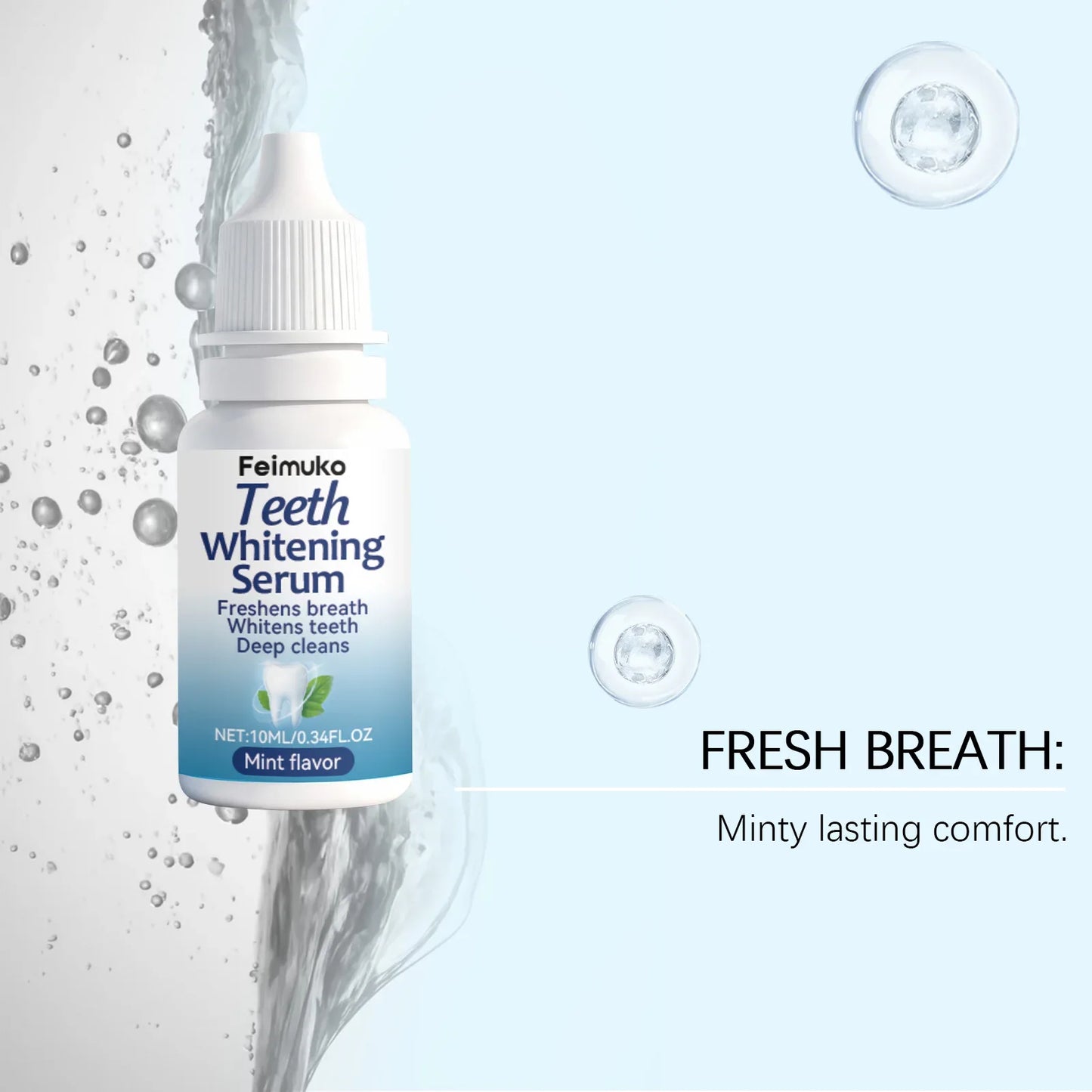 Mint Teeth Brightening Serum – Daily Stain & Odor Essence 10ml
