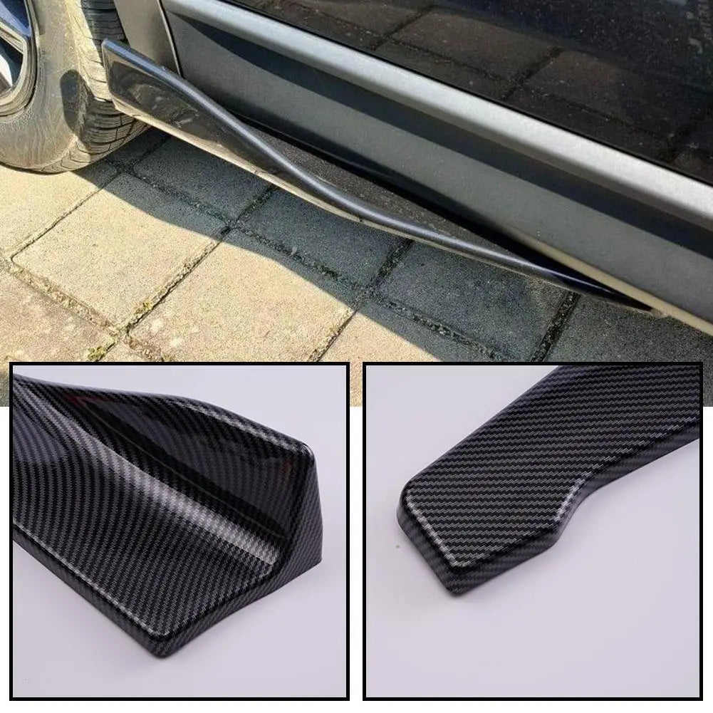 Universal Car Front Rear Bumper Strip Lip Spoiler Diffuser Splitter Scratch Protector 48CM Length For Audi BMW HONDA Peaceful Pleasures Health and Wellness