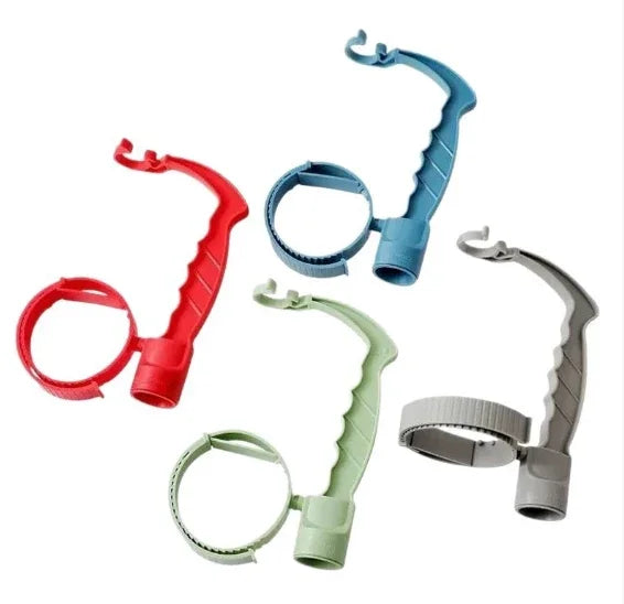 1/4pcs Beverage handle soda water beverage bottle plastic handle (with bottle opener function) Cola handheld pouring handle Peaceful Pleasures Health and Wellness 4pcs