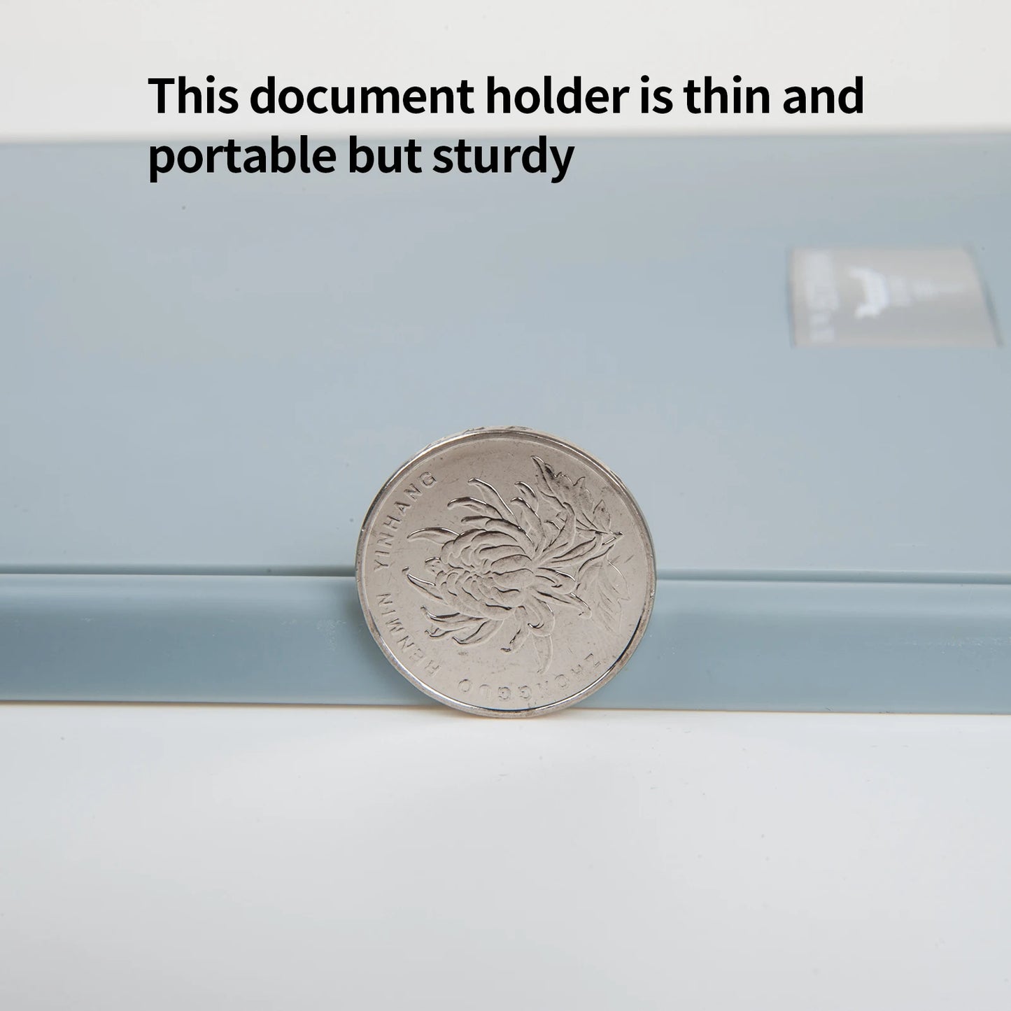 A4 Desktop Document Holder | Adjustable Clip & Line Guide