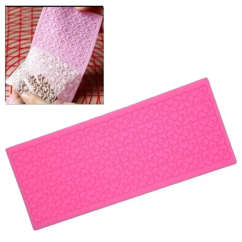Lace Silicone Mold Sugar Cake Decoration Baking DIY Kitchen Candy