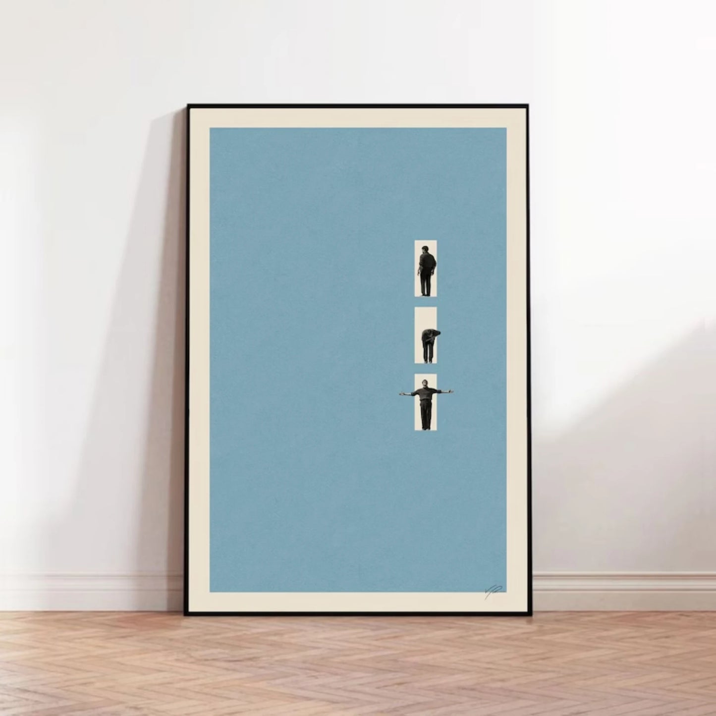 Truman Show Inspired | Mid Century Modern Wall Art Print Canvas Painting Poster Picture For Living Room,Bedroom Home Decor Peaceful Pleasures Health and Wellness G3601 30x40cm No Frame