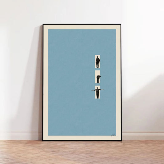 Truman Show Inspired | Mid Century Modern Wall Art Print Canvas Painting Poster Picture For Living Room,Bedroom Home Decor Peaceful Pleasures Health and Wellness G3601 30x40cm No Frame