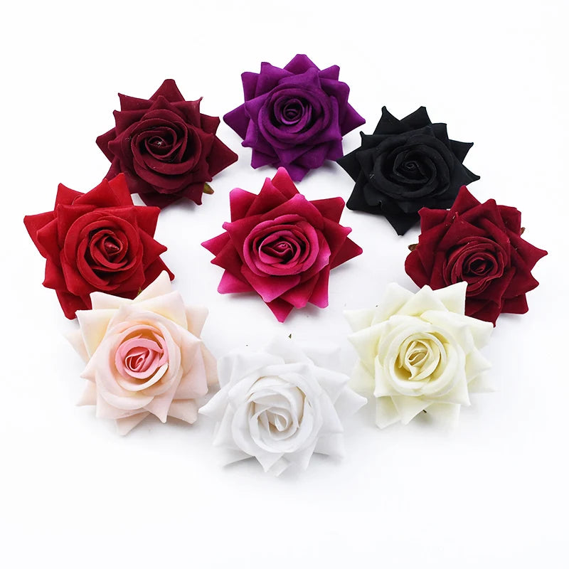 50/100 Silk Artificial Roses – Wedding & Home Décor Flowers