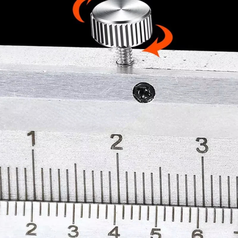 Stainless Steel Vernier Caliper 0-150mm Locking Screw Vernier Caliper Stainless Steel Peaceful Pleasures Health and Wellness
