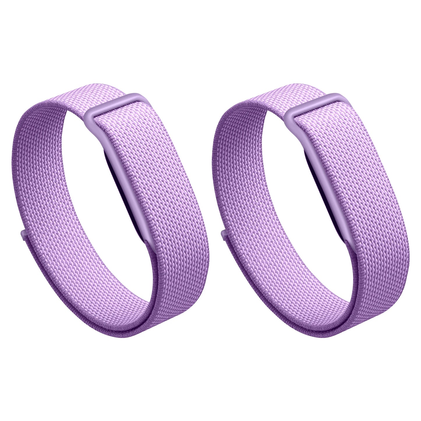 Woven Nylon Band for Fitbit Air Strap Breathable Braided Watch Strap Plastic/Metal Buckle Sport Wristband Replacement Strap Peaceful Pleasures Health and Wellness 2pcs purple