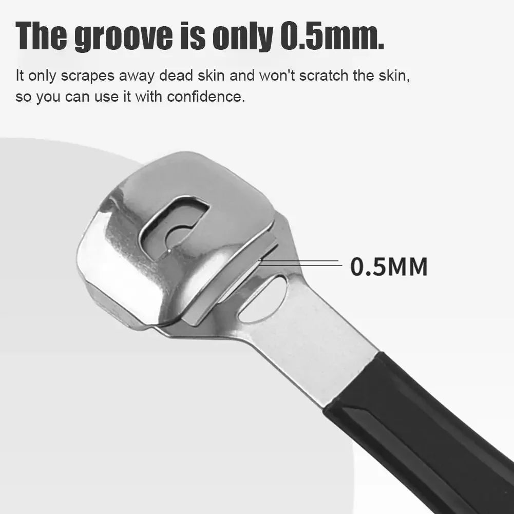 Stainless Steel Callus Shaver Remover with Blade, Pedicure Razor for Feet & Hands Foot Razor Callus Removal Callus Blade Remover Peaceful Pleasures Health and Wellness