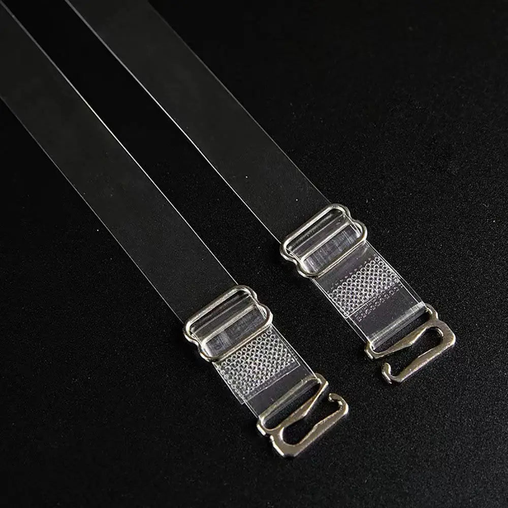 Transparent Invisible Bra Straps – Adjustable Non-Slip