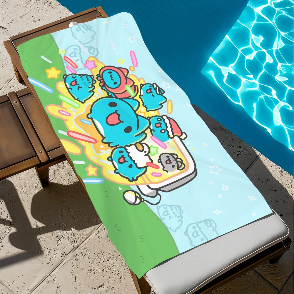 Bugcat Capoo Anime Beach Towel – Quick Dry, Soft, 11 Sizes Anime Beach Towel Peaceful Pleasures Health and Wellness z1 STJ40x70CM