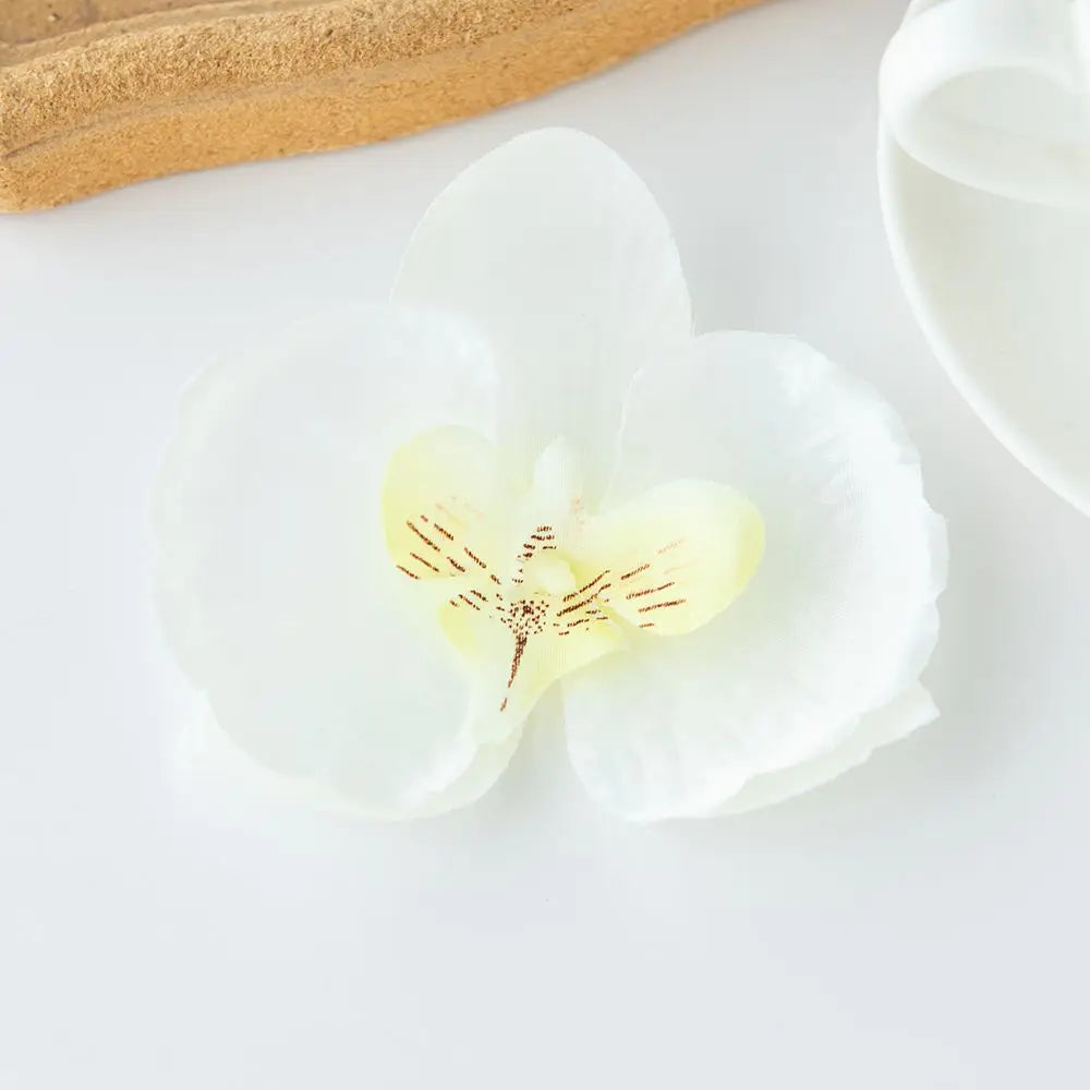 Silk Orchid Artificial Flowers 20/40pcs | Wedding & Home Decor