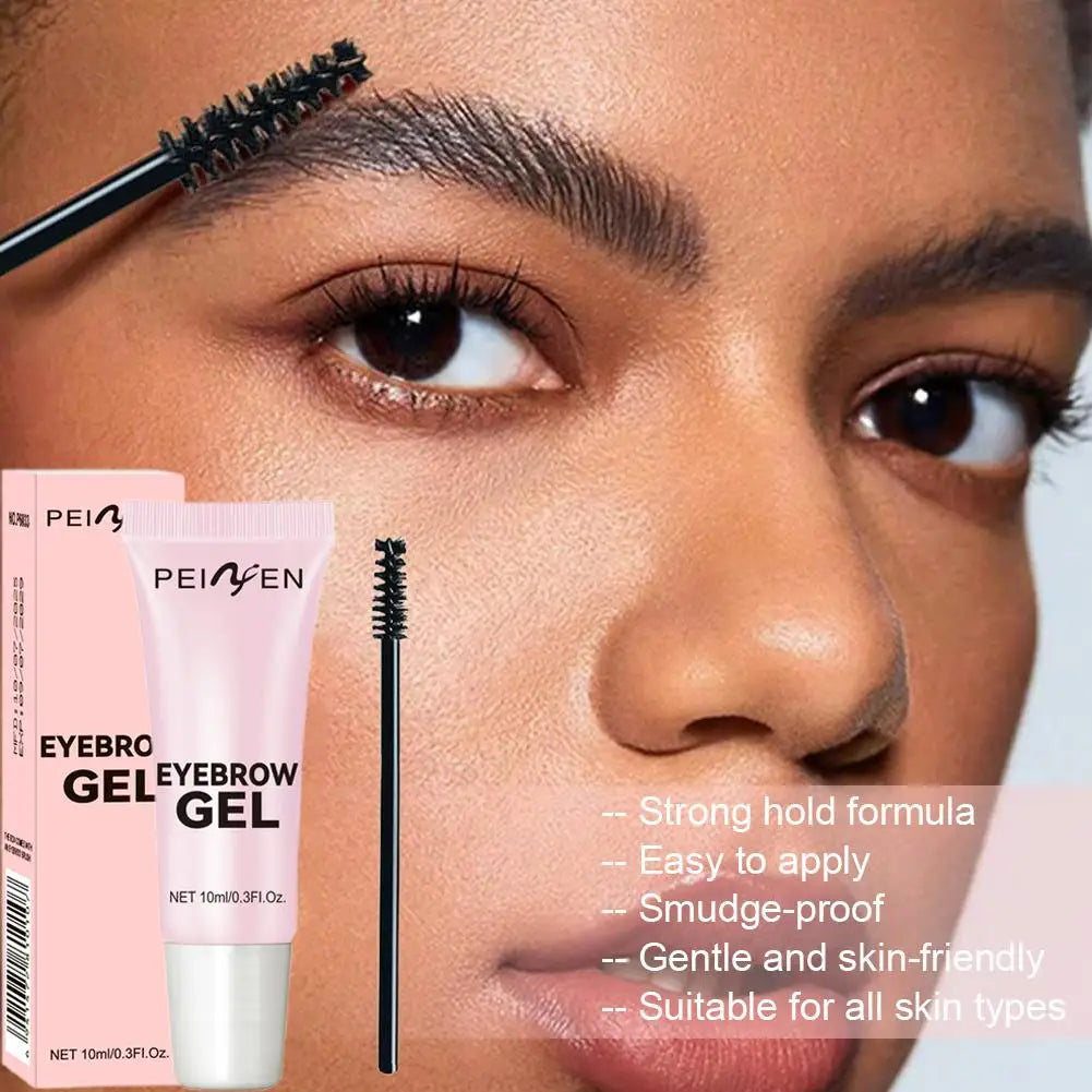 Clear Eyebrow Setting Gel 10ml – Waterproof Brow Sculpt