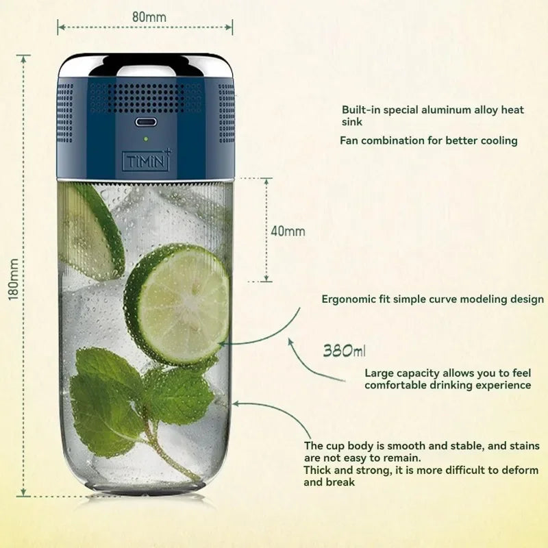 USB Cooling Cup 304 Stainless Steel | Home Car & Office