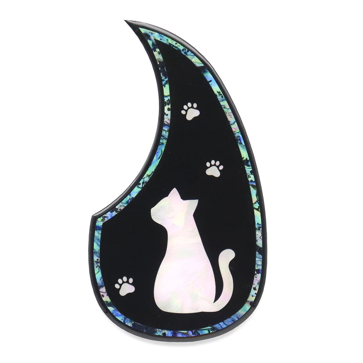 Water Drop-shaped Thickened Acoustic Guitar Guard Protection Panel