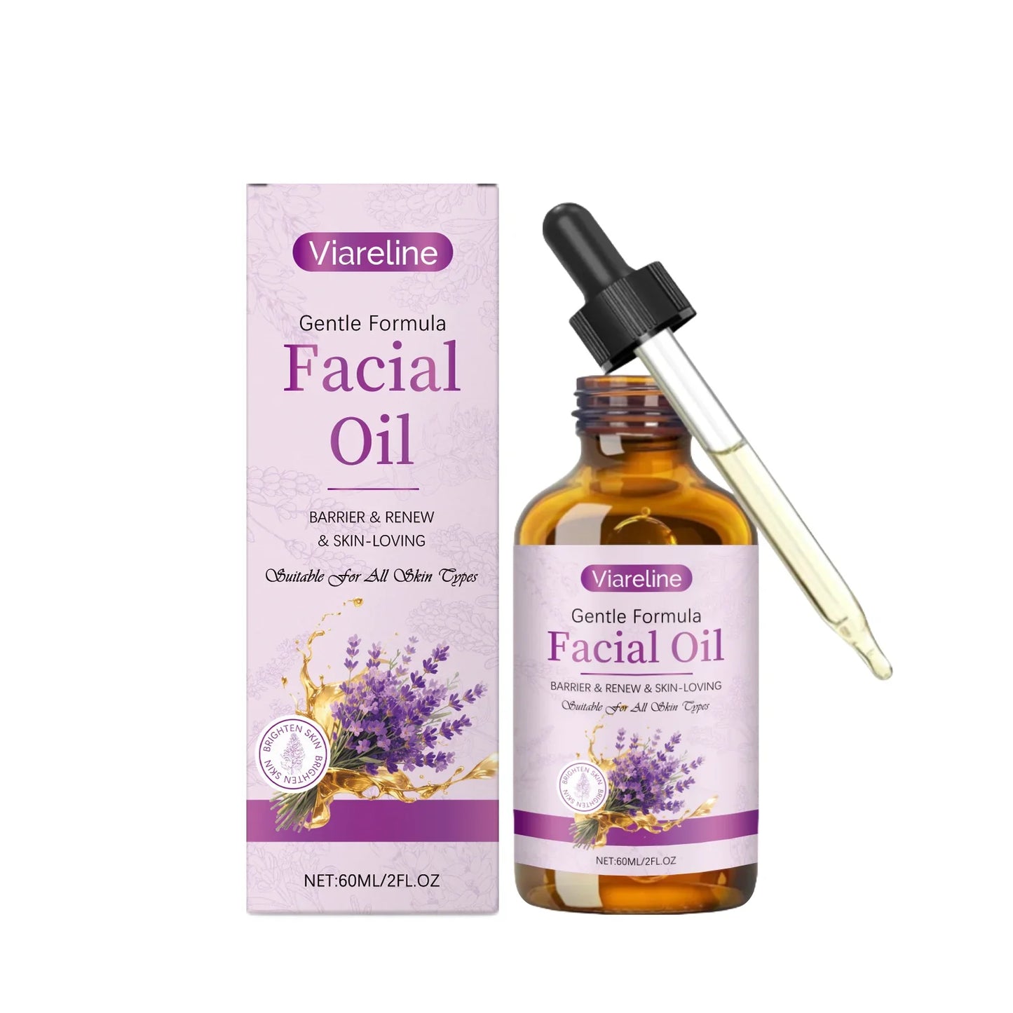 Viareline Lavender Facial Oil – Moisturizing & Radiance-Boosting