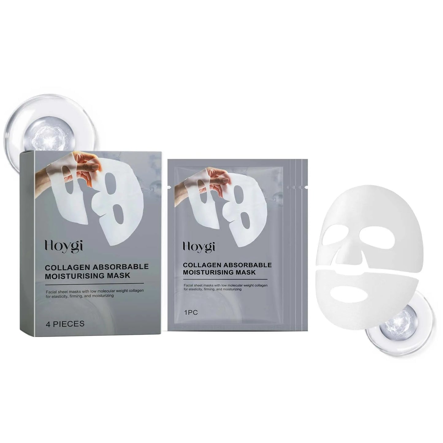 Hoygi Collagen Sheet Mask – Hydrating, Pore-Minimizing & Anti-Aging