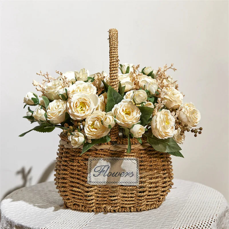 Artificial Silk Peony Roses | Wedding & Home Décor Flowers