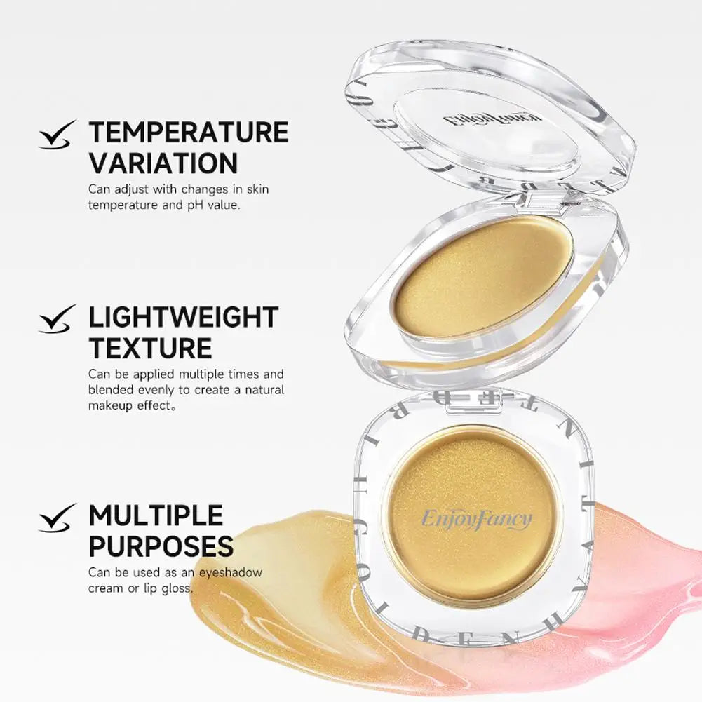 Golden Color-Changing Blush – 3-in-1 Cheeks, Eyes & Lips Cream