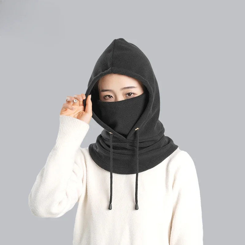 Fleece Balaclava Winter Face Mask & Neck Warmer – Men Women