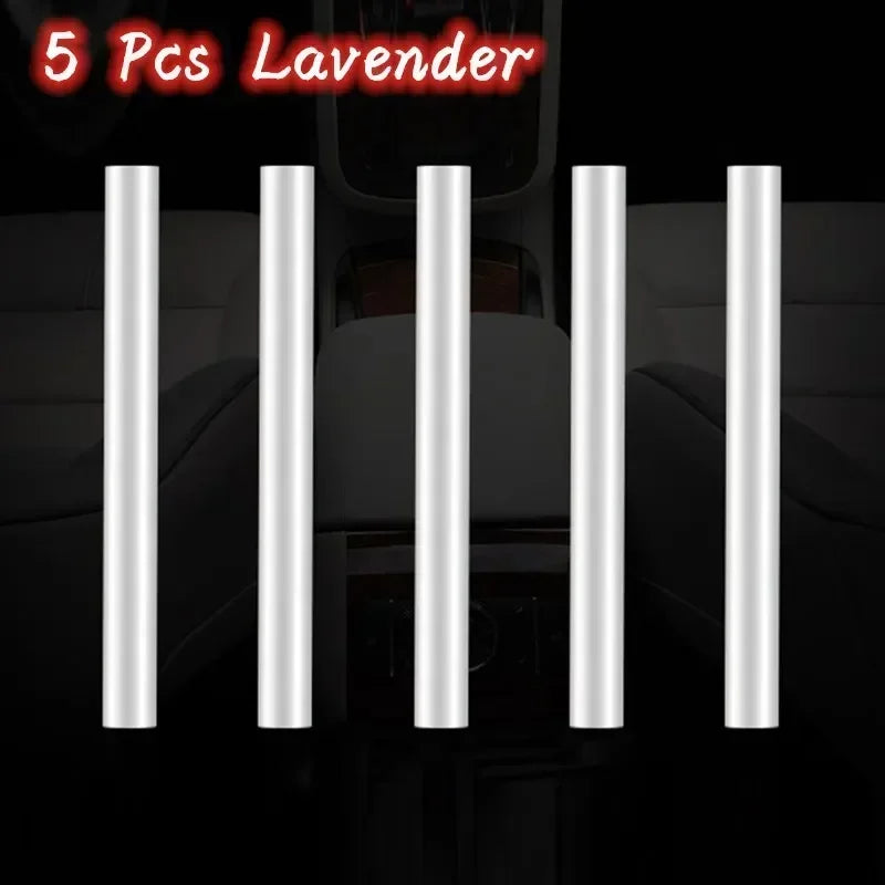 Car Air Freshener Smell In The Car Styling Air Vent Perfume Parfum Flavoring for Auto Interior Accessorie Air Freshener Custom Peaceful Pleasures Health and Wellness 5pcs Lavender