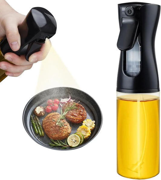 Oil Sprayer for Cooking,300ml Olive Oil Spritzer,Oil Sprayer for Air Fryer, Salad,BBQ,Roasting Peaceful Pleasures Health and Wellness