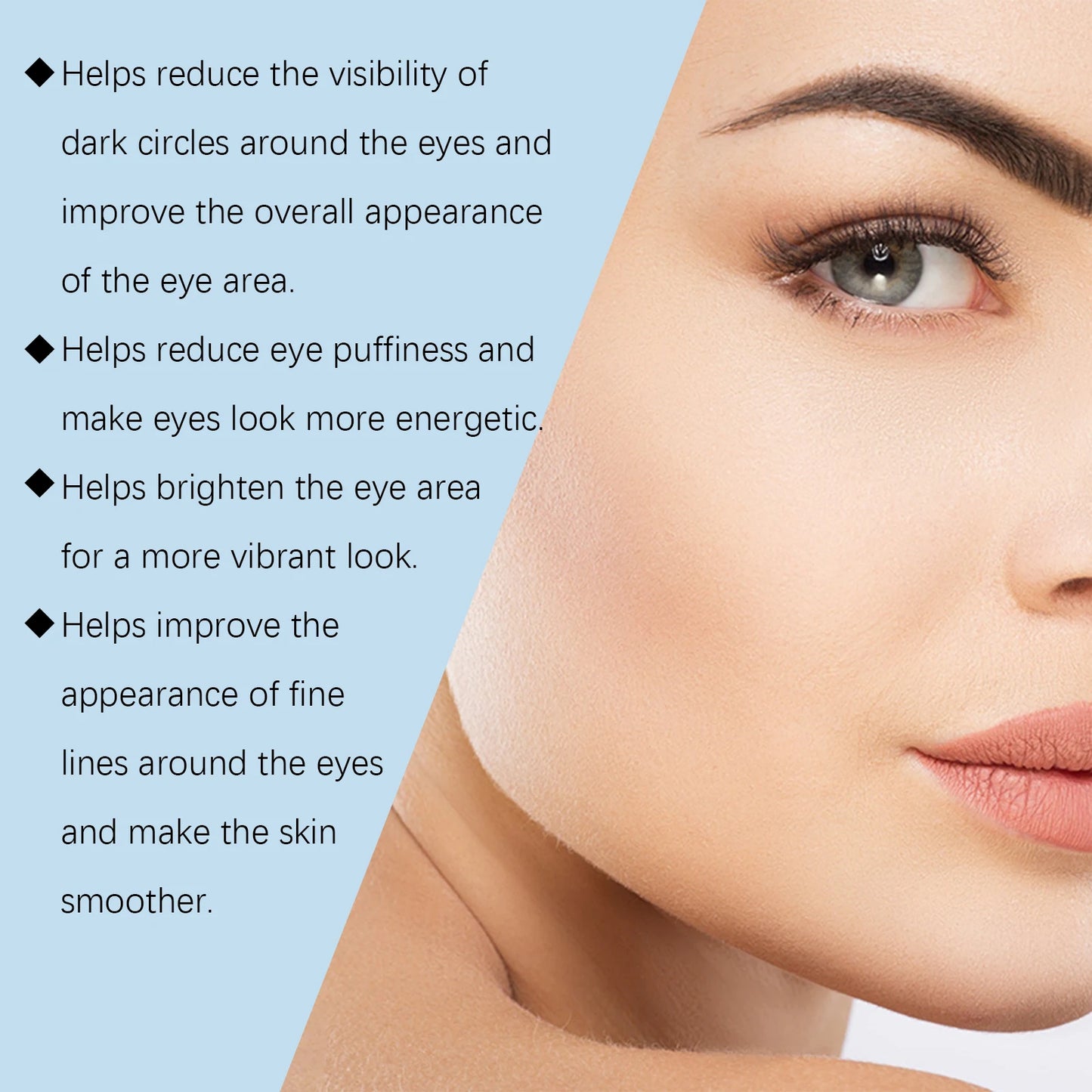 Hyaluronic Acid Eye Mask – Dark Circles & Puffiness Patches