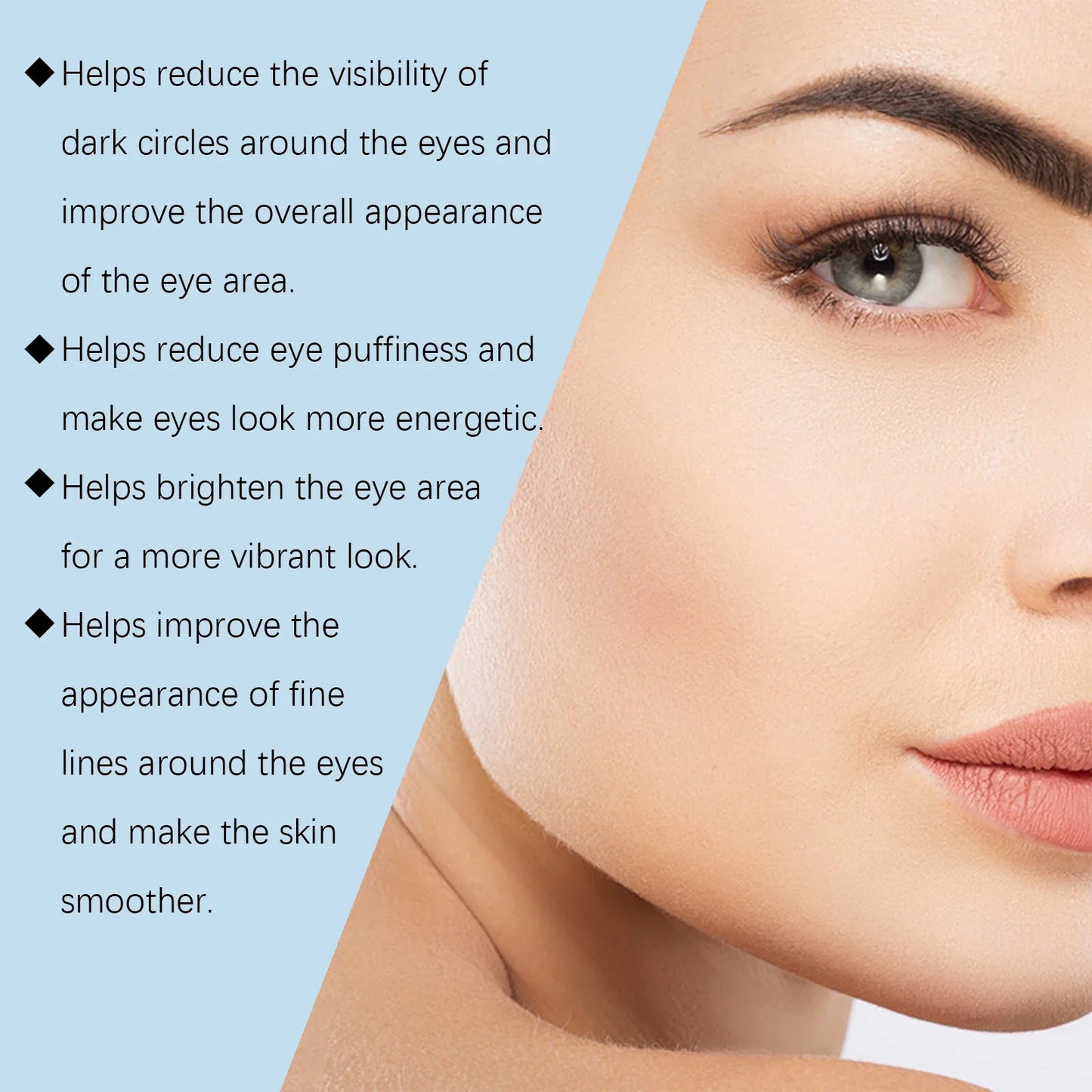Hyaluronic Acid Eye Mask – Dark Circles, Puffiness & Fine Lines