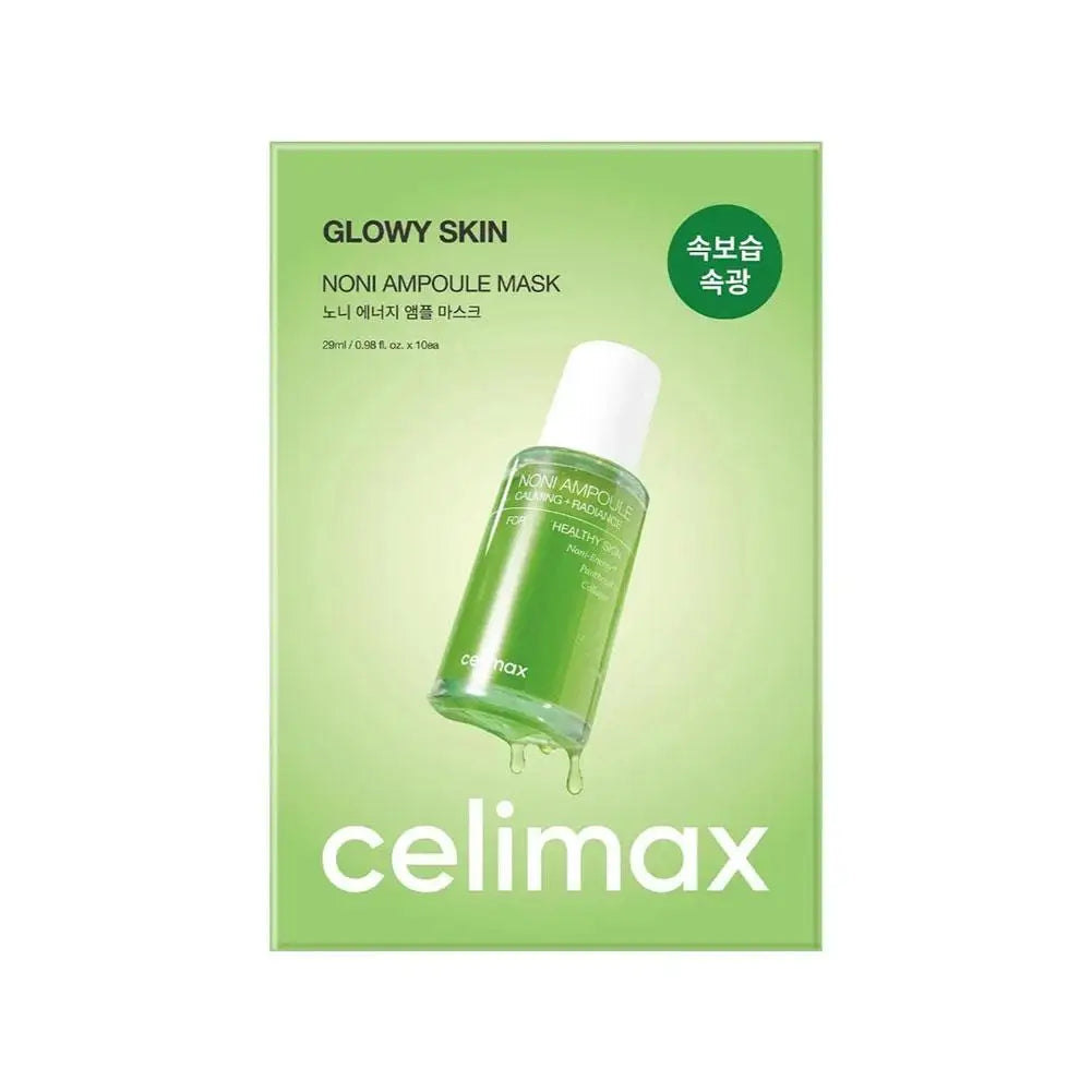 Celimax Noni Fruit Essence Noni Extract Energy Face Facial Skincare Set Korean Anti-Wrinkle Moisturizing Sooth Wrinkle Fine Line Peaceful Pleasures Health and Wellness Facial Mask A