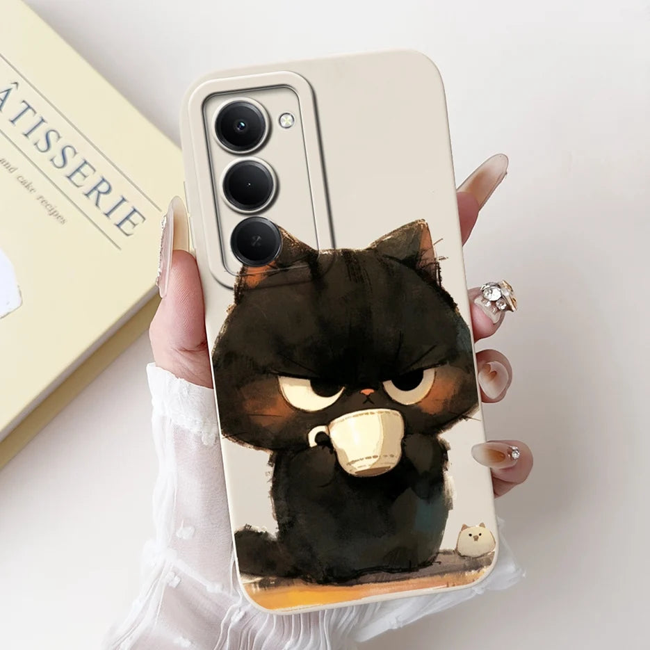 For Xiaomi Redmi 15 4G 5G Case Cute Panda Rabbit Cartoon Cover Shockproof Phone Case For Xiaomi Redmi 15 5G Redmi15 4G Soft Bags Peaceful Pleasures Health and Wellness TYbai2119 Xiaomi Redmi 15 4G