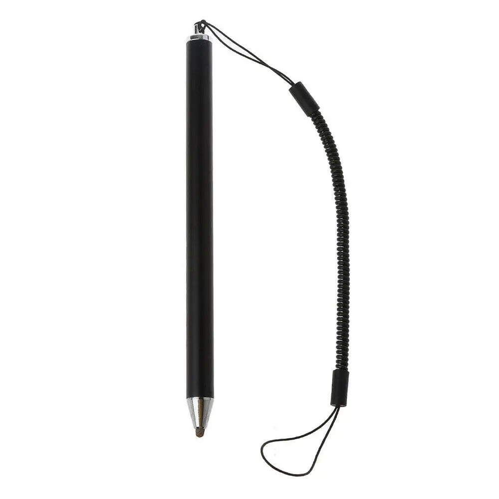 Anti-Lost Lanyard Touch Screen Stylus Pen Fibre Stylus Mesh Micro Fiber Tip Pen For Smart Phone Tablet Write Smoothly Stylus Pen Peaceful Pleasures Health and Wellness