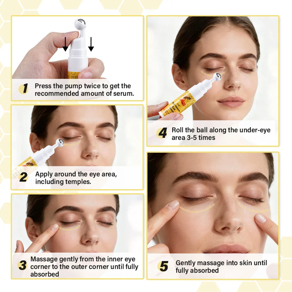 Bee Venom Facial Lifting Cream & Eye Cream Set – Firms Skin